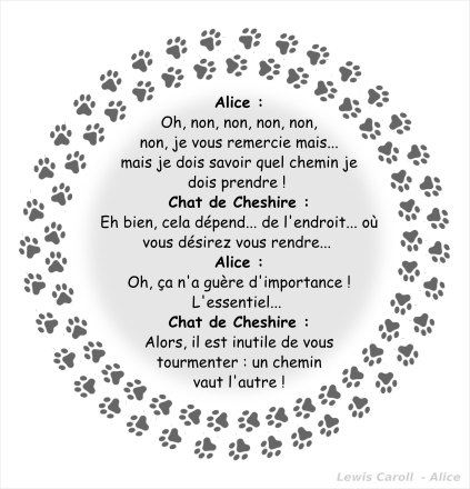 Le chat de cheshire